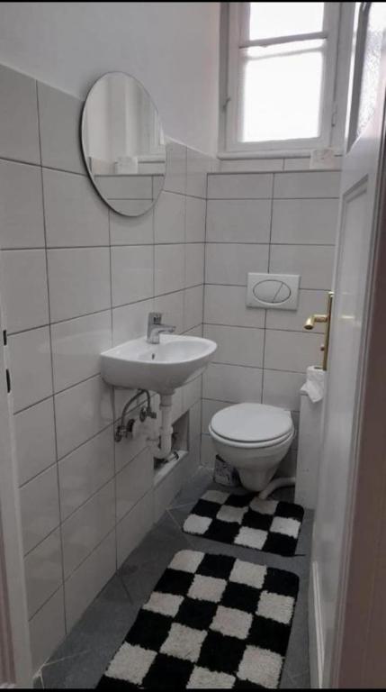 Koupelna v ubytování FG barış Hostel