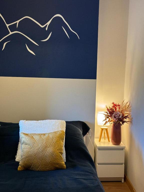 Postel nebo postele na pokoji v ubytování Apartament Wygodny
