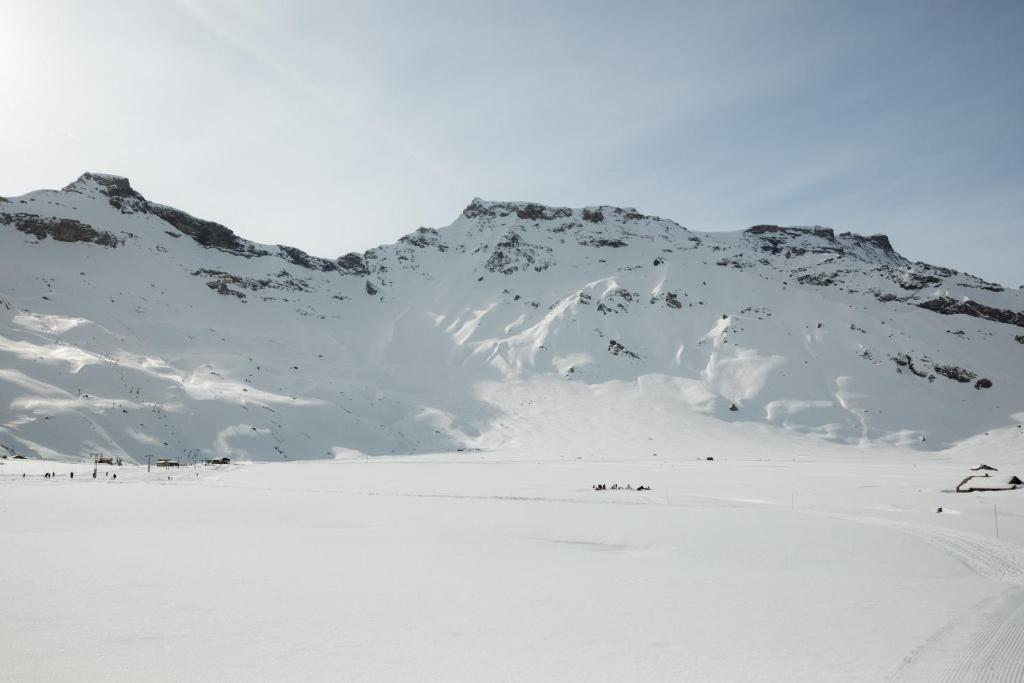 Berghotel Engstligenalp v zimě