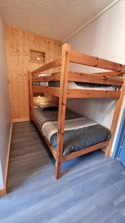 Postel nebo postele na pokoji v ubytování gite auberge l'herbe tendre