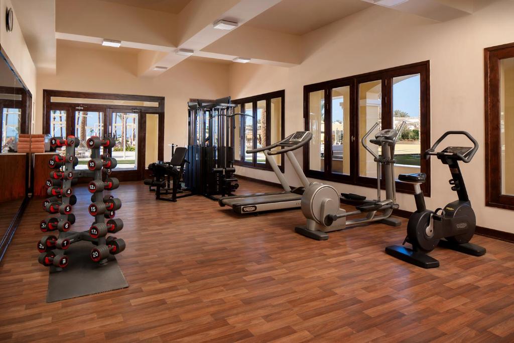 Fitness centrum a/nebo fitness zařízení v ubytování JAZ Solaya