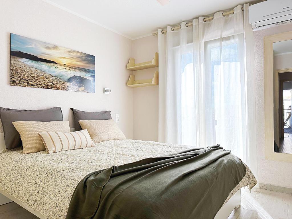 Postel nebo postele na pokoji v ubytování Calas Blancas