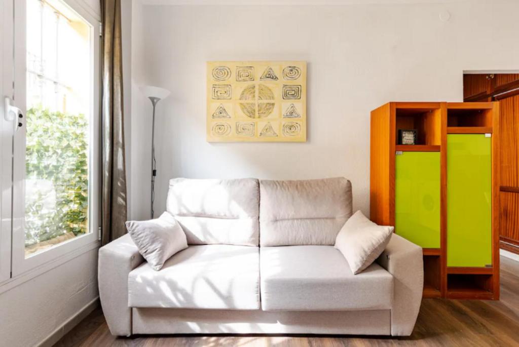 Posezení v ubytování Perla Lagunillas Málaga