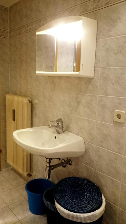 Kúpeľňa v ubytovaní Appartements Central