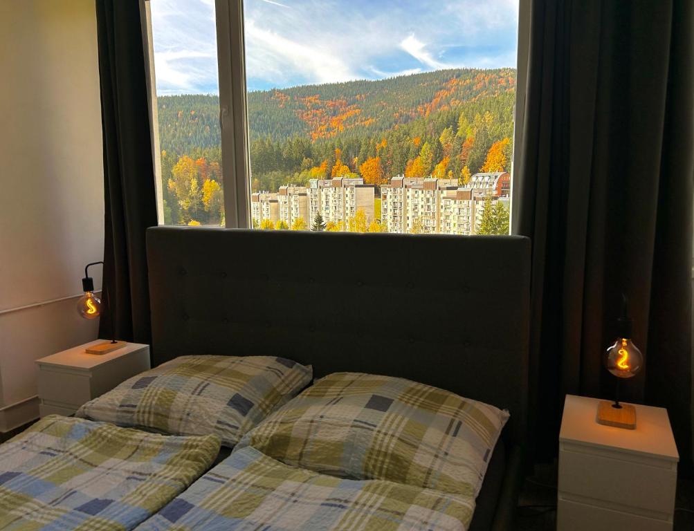 Posteľ alebo postele v izbe v ubytovaní Apartment Lilly