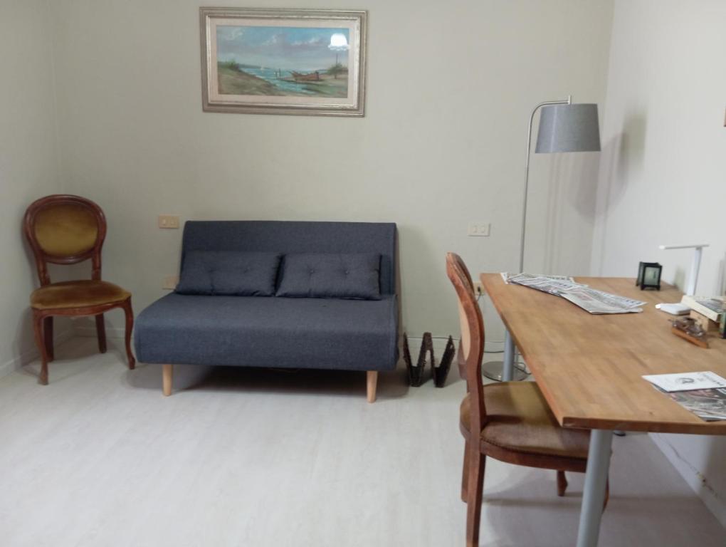 Posezení v ubytování Casa Cardula