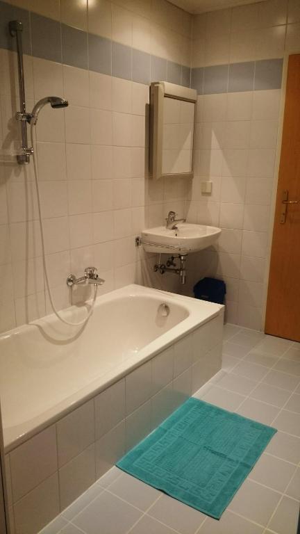 Kúpeľňa v ubytovaní Appartements Central