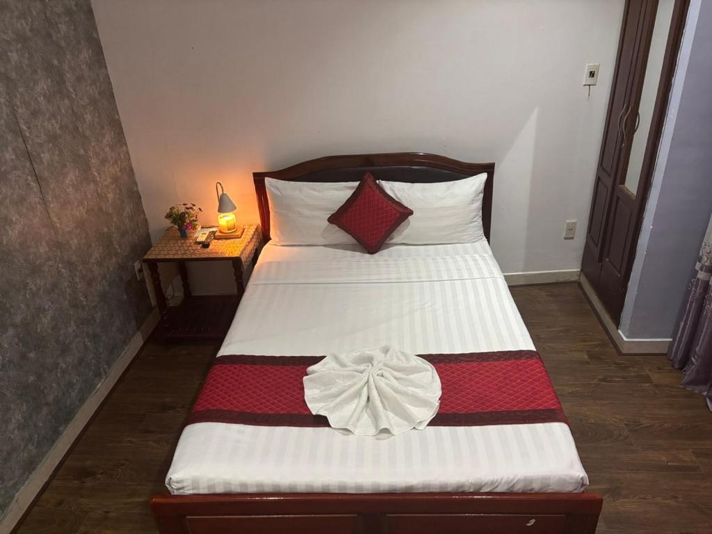 Postel nebo postele na pokoji v ubytování Salyna Motel