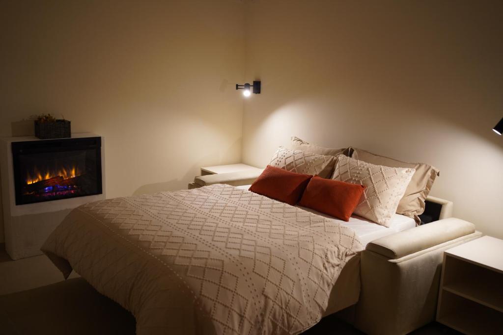 Postel nebo postele na pokoji v ubytování Star Hill Apartments