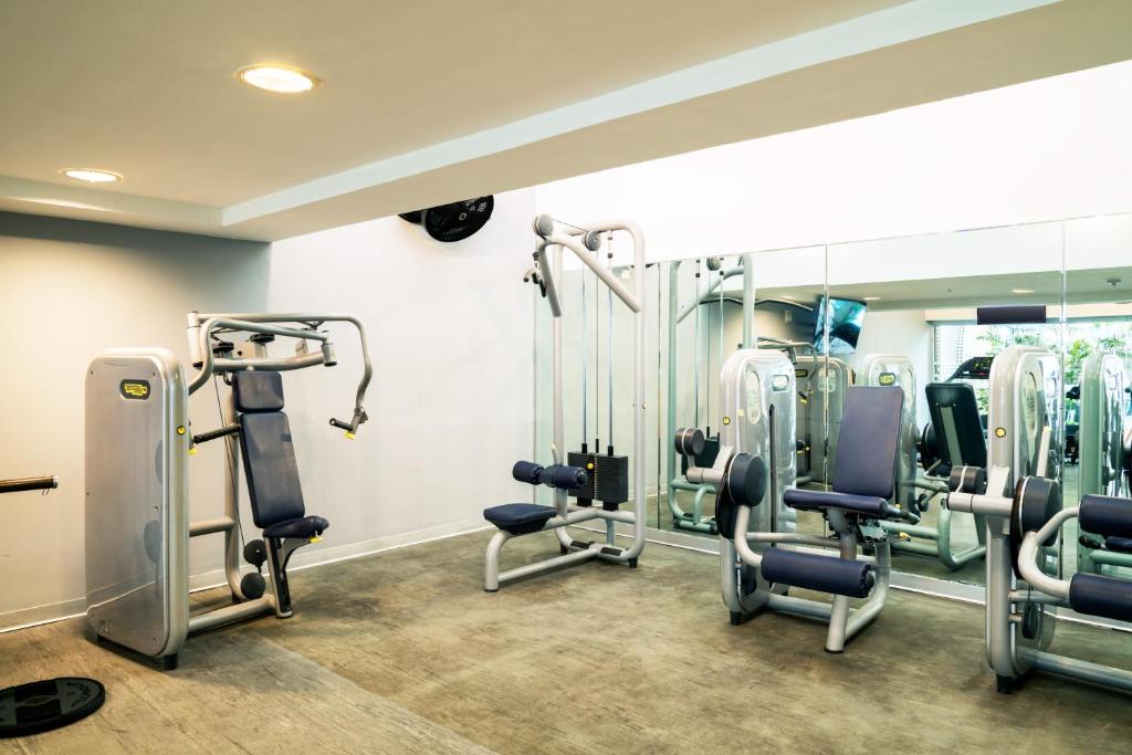 Fitness centrum a/nebo fitness zařízení v ubytování Casa Andina Premium Miraflores