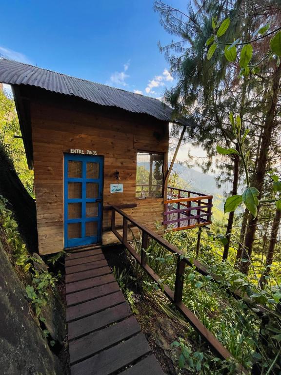 LA CASA EN EL AIRE - Abejorral - 花园景观的小屋