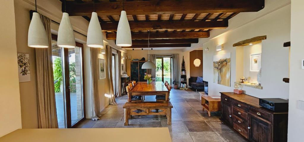 Kuchyň nebo kuchyňský kout v ubytování Lemonvilla - Rustico in Panoramalage