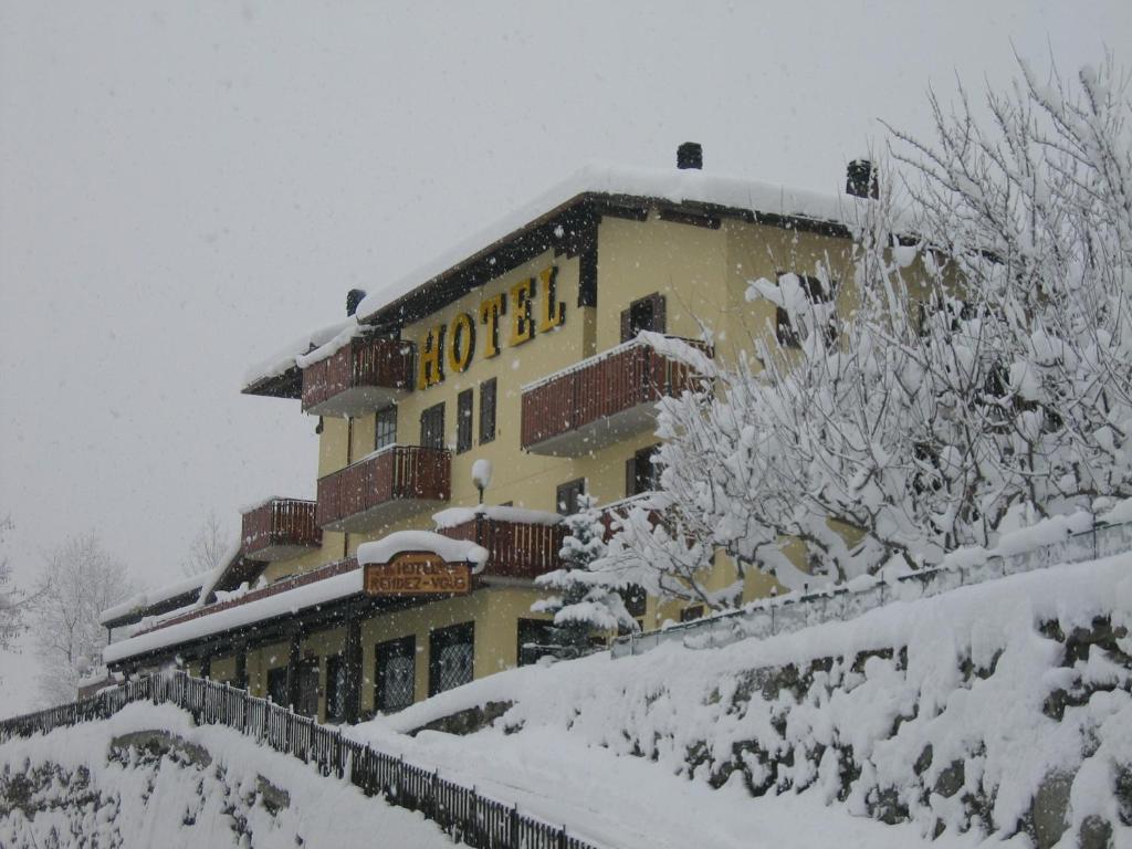 Hotel Rendez-Vous - Aymavilles v zimě