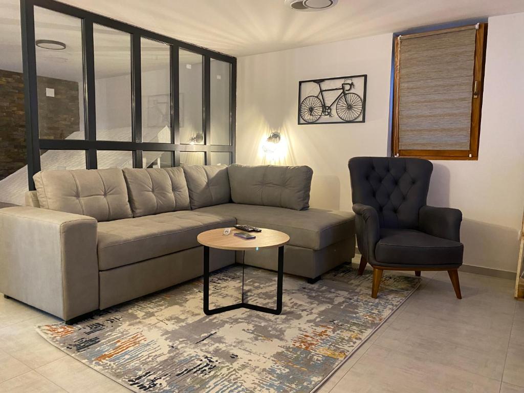 Posezení v ubytování Apartman Vesna