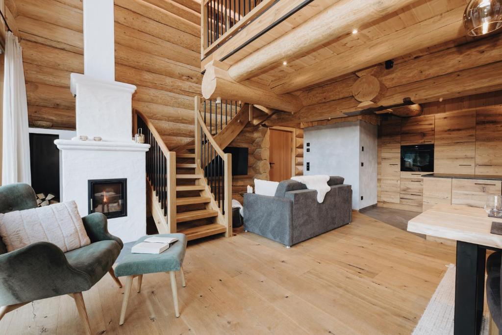 Μια τηλεόραση ή/και κέντρο ψυχαγωγίας στο Chalet Zwoasom