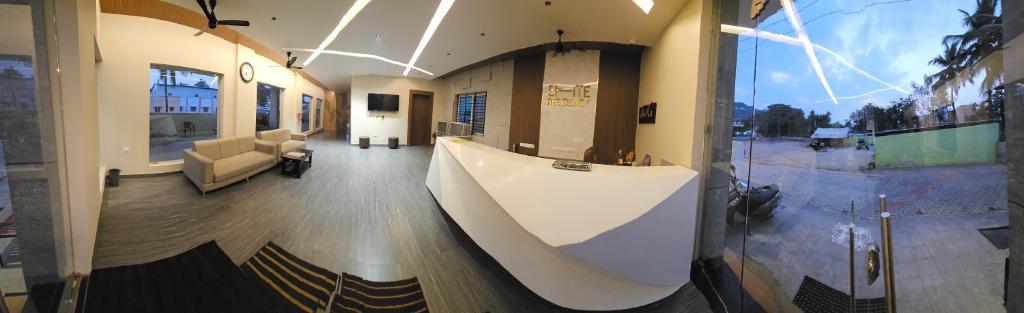 Posezení v ubytování ELITE RESIDENCY