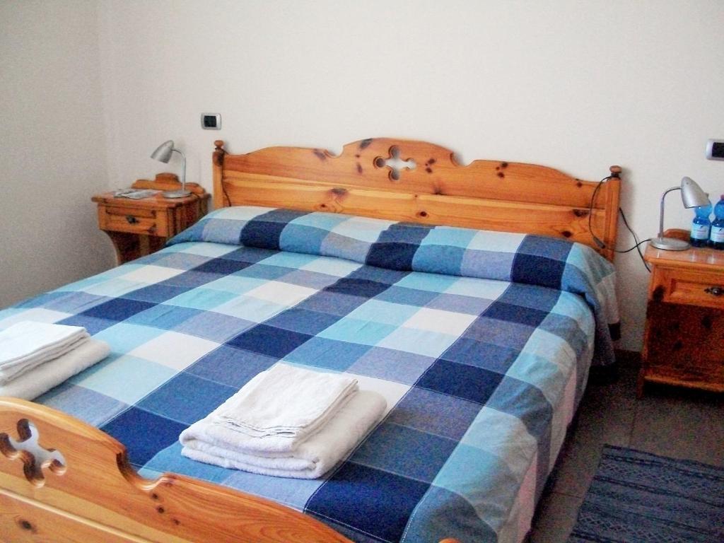 Postel nebo postele na pokoji v ubytování B&B La Salina