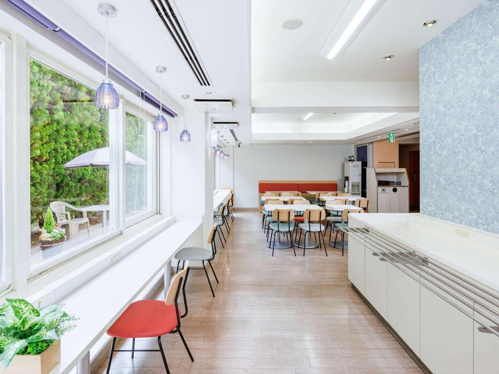 Kuchyň nebo kuchyňský kout v ubytování Comfort Inn Tsuchiura Ami