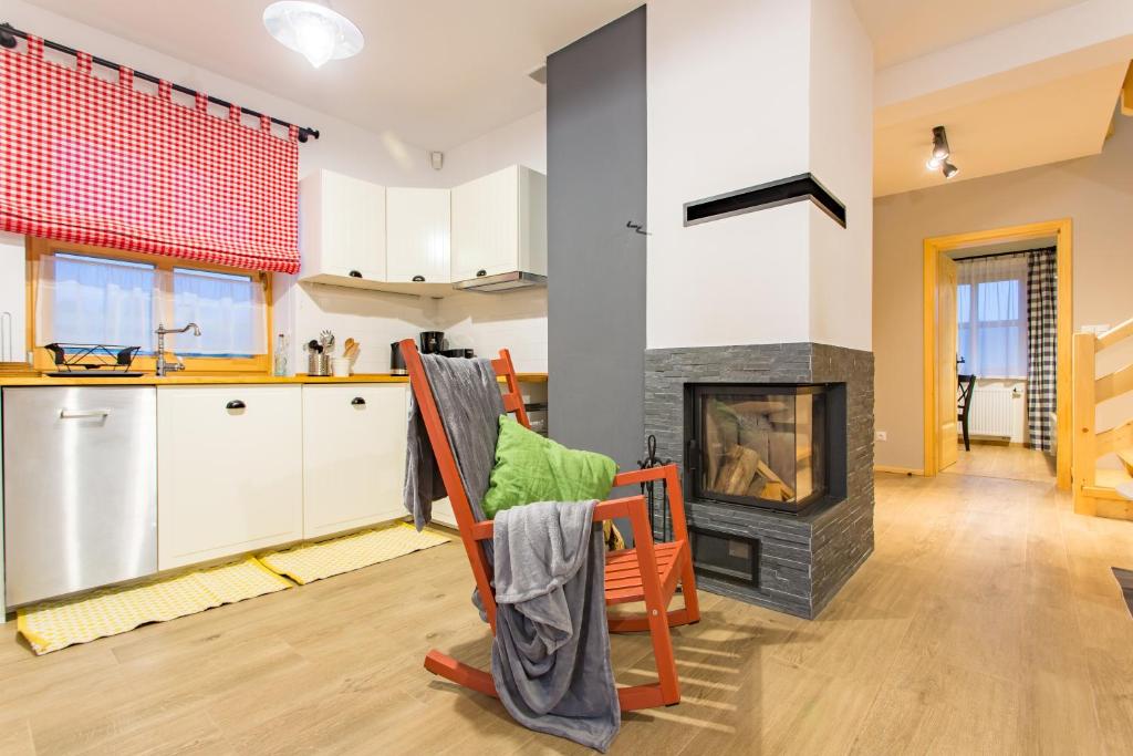 Cucina o angolo cottura di Osada Cztery Pory Roku Czorsztyn