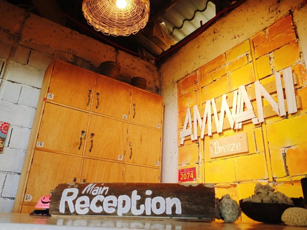 Vstupní hala nebo recepce v ubytování Amwani Breeze