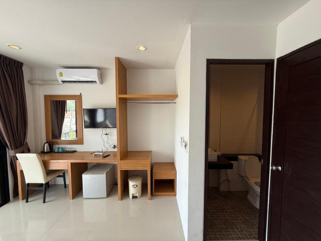 Kuchyň nebo kuchyňský kout v ubytování Jhen House