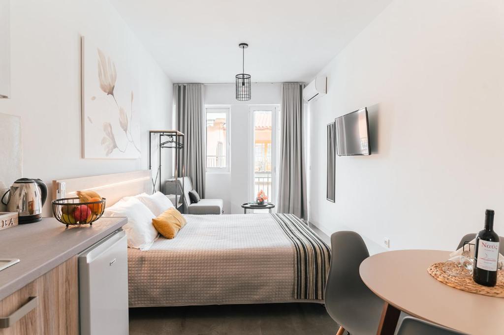 Katil atau katil-katil dalam bilik di MAGNOLIA SUITES