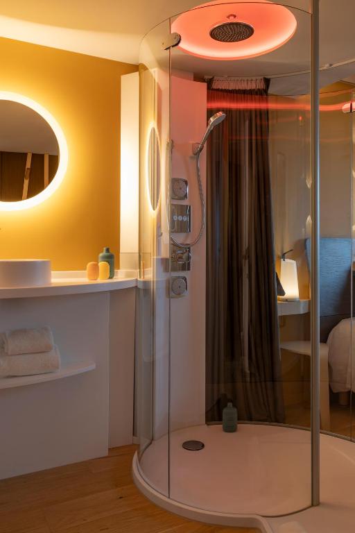 Koupelna v ubytování Nomad Hotel Dijon