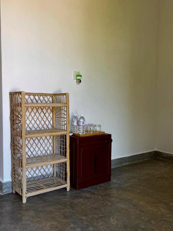 Postel nebo postele na pokoji v ubytování Riverside Cabanas