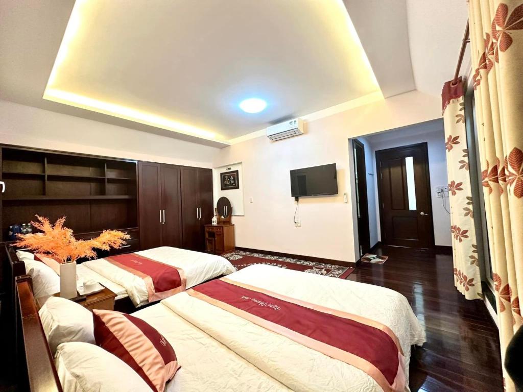 TV a/nebo společenská místnost v ubytování Ngọc Phương Anh Homestay Huế