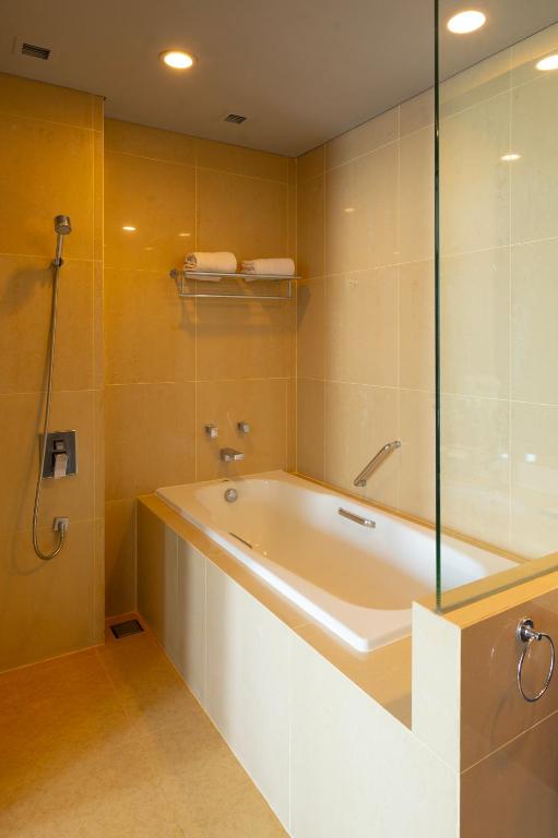 Koupelna v ubytování Akmani Hotel Jakarta