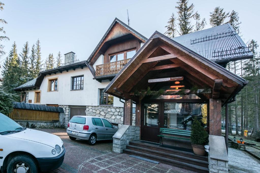Budova, v ktorej sa ubytovanie bed & breakfast nachádza