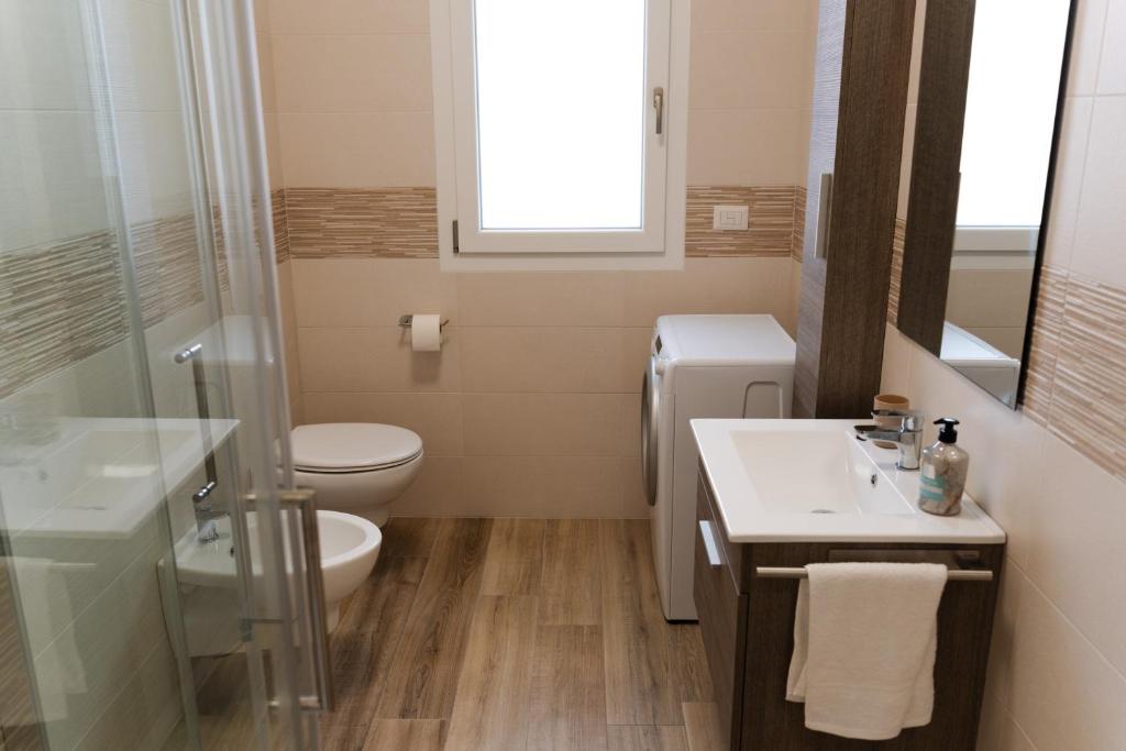 Koupelna v ubytování ComfortHome Fiera