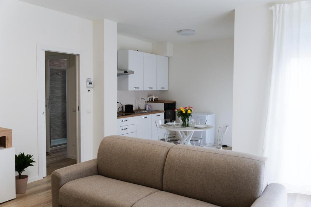 Kuchyň nebo kuchyňský kout v ubytování ComfortHome Fiera