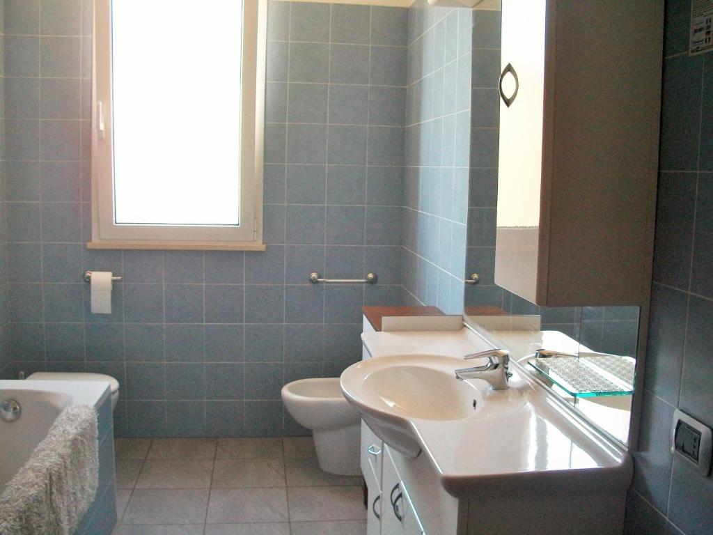 Koupelna v ubytování B&B La Salina