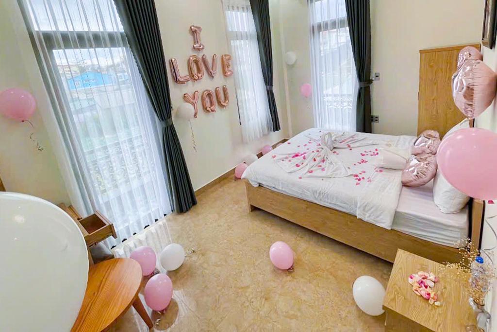 Phòng tắm tại Mai DiaMond Hotel