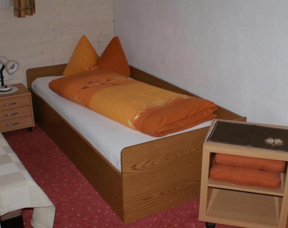 Postel nebo postele na pokoji v ubytování Haus Anita
