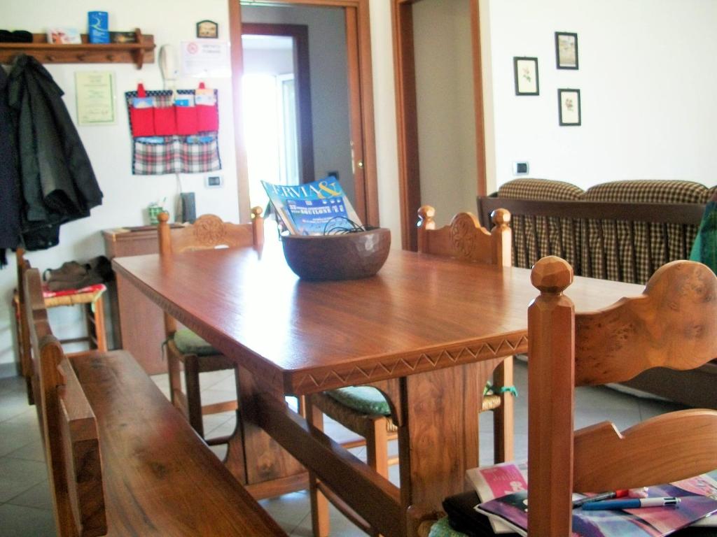 Posezení v ubytování B&B La Salina