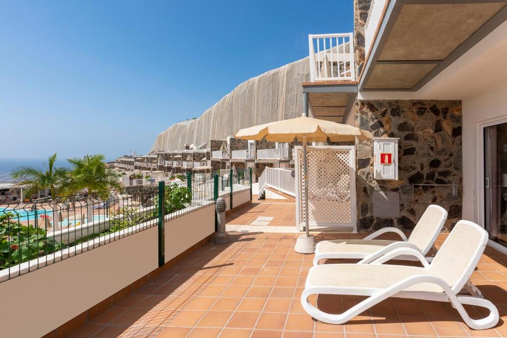 Balkon lub taras w obiekcie Servatur Altamadores