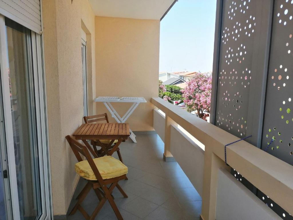 Balkón alebo terasa v ubytovaní Apartments Sanja