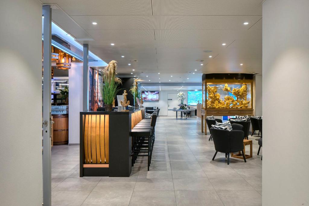 Restaurace v ubytování Hotel Egerkingen, idealer Zwischenstopp