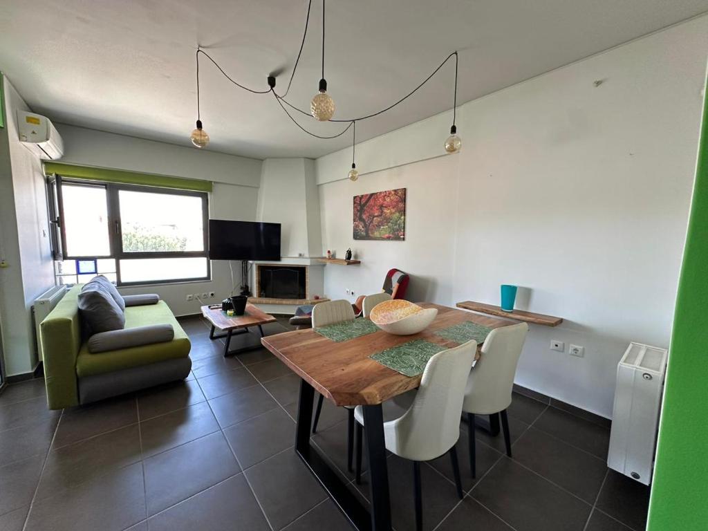 TV a/nebo společenská místnost v ubytování Elysian apartment II