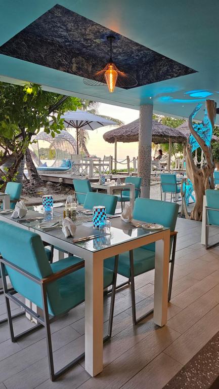Restaurace v ubytování Hotel Le Duc de Praslin