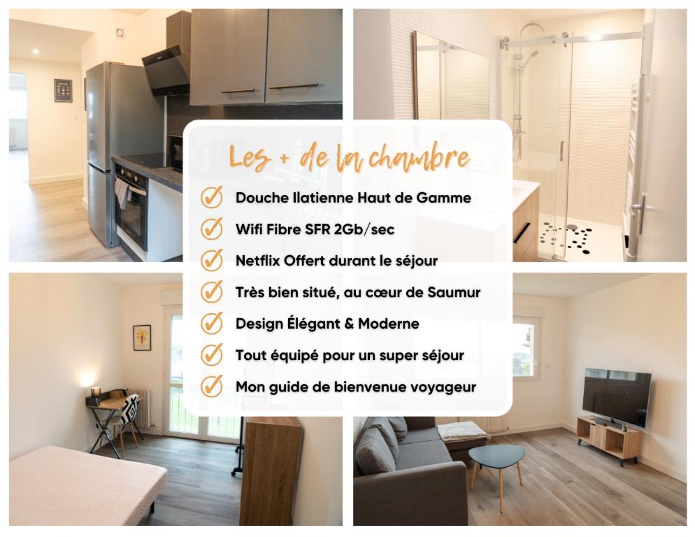 Gallery image of Appartement Centre - Loire Prestige in Saumur