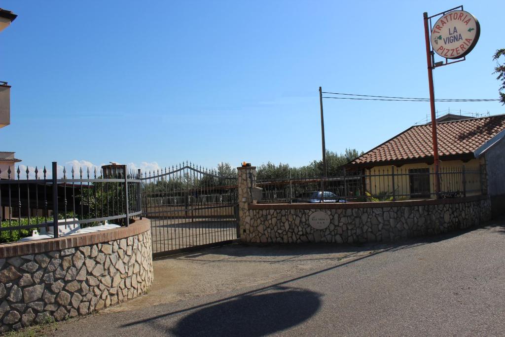 Budova, kde se bed and breakfast nachází
