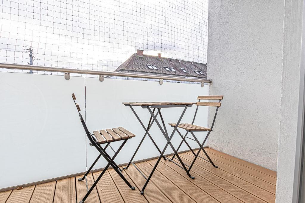Balkón nebo terasa v ubytování Elegant & Air condition 5BR - By The Danube River