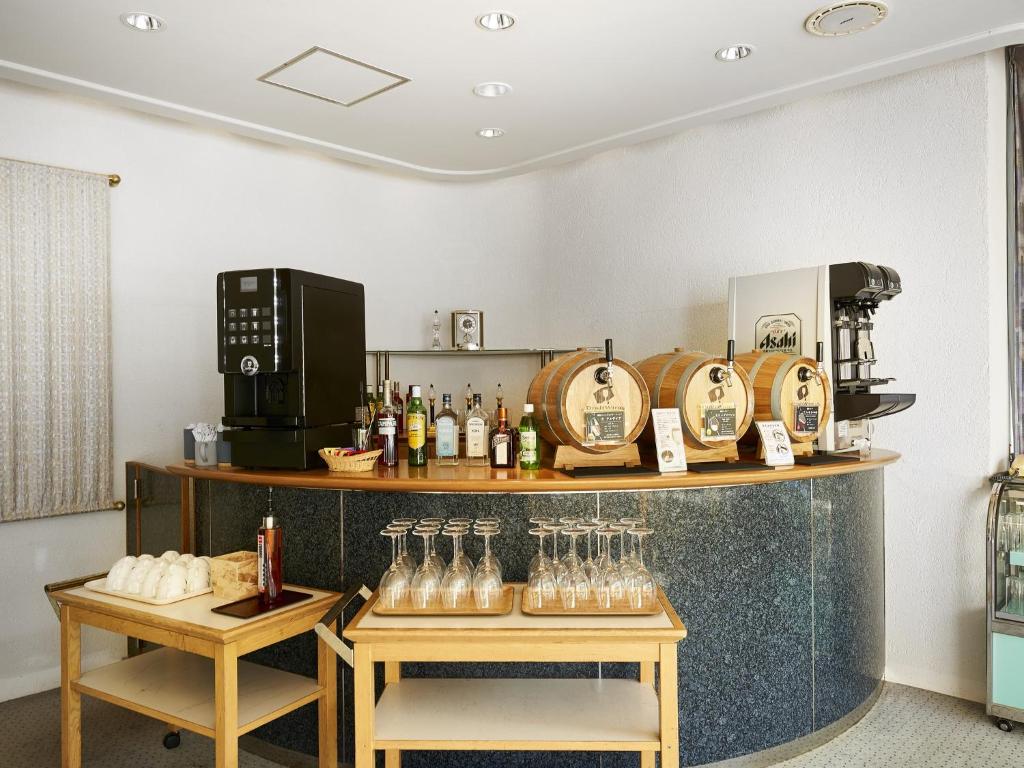Nápoje v ubytování Hakuba Alps Hotel