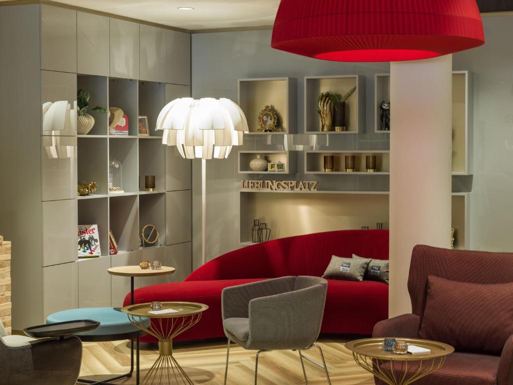 Posezení v ubytování Holiday Inn - the niu, Franz Vienna by IHG