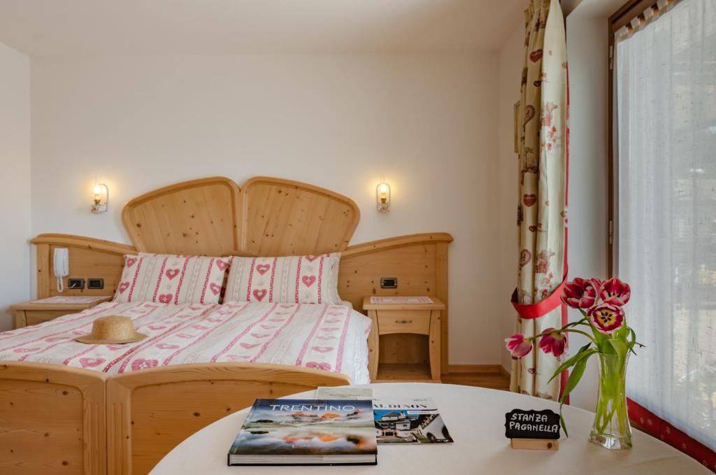 Postel nebo postele na pokoji v ubytování Agritur Coryletum