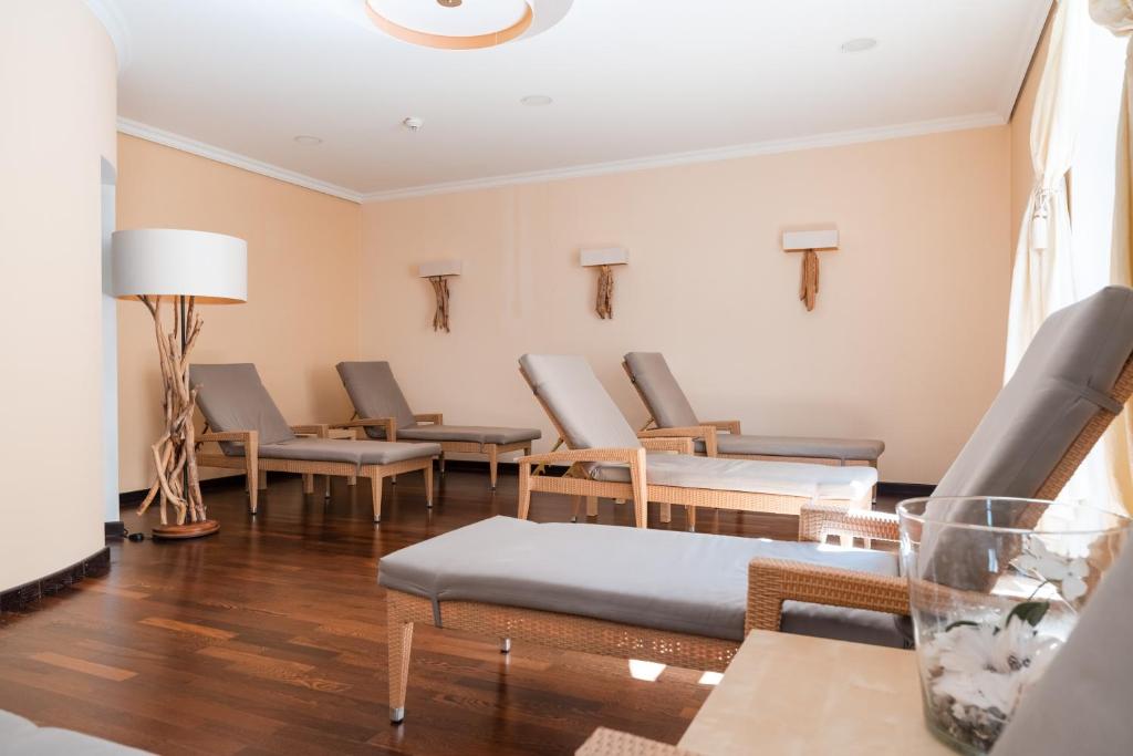 Posezení v ubytování Posthotel Rattenberg