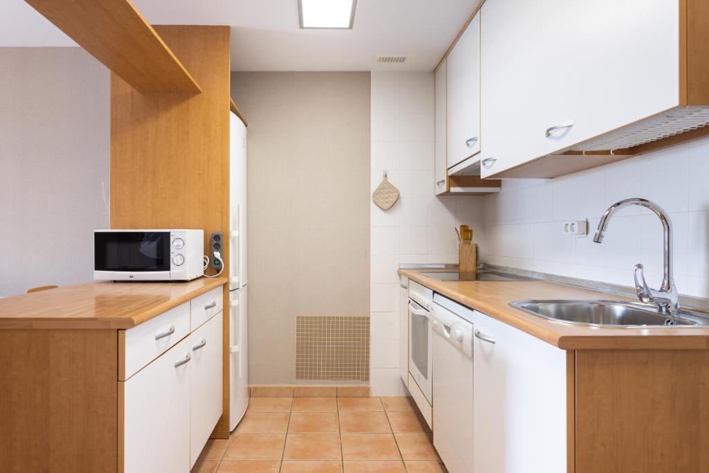 Kuchyň nebo kuchyňský kout v ubytování Paraiso 1 SG